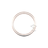 Classic Heavy Wedding Ring in 18ct Rose Gold (6mm)