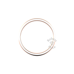 Classic Heavy Wedding Ring in 18ct Rose Gold (8mm)