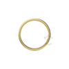 Flat Court Standard Wedding Ring in 9ct Yellow Gold (2.5mm)