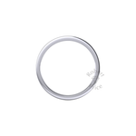 Flat Court Standard Wedding Ring in Platinum (3.5mm)