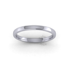 Soft Court Standard Wedding Ring in Platinum (2mm)