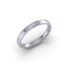 Soft Court Standard Wedding Ring in Platinum (2.5mm)