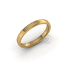 Soft Court Standard Wedding Ring in 18ct Yellow Gold (2.5mm)