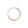 Soft Court Standard Wedding Ring in 9ct Rose Gold (2.5mm)
