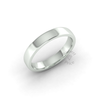 Soft Court Standard Wedding Ring in 9ct White Gold (3.5mm)