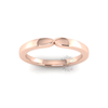 Plain Twist Wedding Ring in 18ct Rose Gold (0.15 ct.)