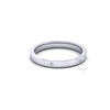 Spaced Flat Court Diamond Ring in 9ct White Gold (2.5mm)