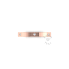 Spaced Flat Court Diamond Ring in 9ct Rose Gold (2.5mm)