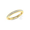 Channel Set Diamond Ring in 18ct Yellow Gold (0.255 ct.)