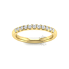 Micropavé Diamond Ring in 18ct Yellow Gold (0.22 ct.)