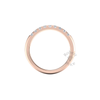 Micropavé Diamond Ring in 18ct Rose Gold (0.36 ct.)