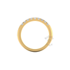 Micropavé Diamond Ring in 18ct Yellow Gold (0.36 ct.)