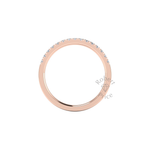 Micropavé Diamond Ring in 18ct Rose Gold (0.225 ct.)