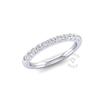 Claw Set Diamond Ring in Platinum (0.44 ct.)