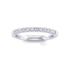 Claw Set Diamond Ring in 18ct White Gold (0.24 ct.)