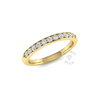 Shared Claw Set Diamond Ring in 18ct Yellow Gold (0.33 ct.)