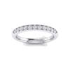 Shared Claw Set Diamond Ring in 18ct White Gold (0.33 ct.)