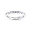 Shared Claw Set Diamond Ring in Platinum (0.21 ct.)
