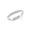 Shared Claw Set Diamond Ring in Platinum (0.24 ct.)