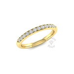 Shared Claw Set Diamond Ring in 18ct Yellow Gold (0.24 ct.)