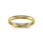 Millgrain Wedding Ring in 9ct Yellow Gold (2.5mm)